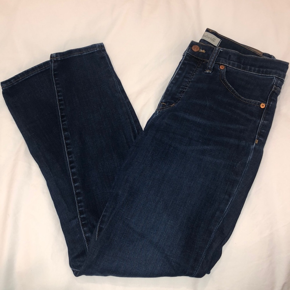 Madewell 9 in high rise skinny jeans